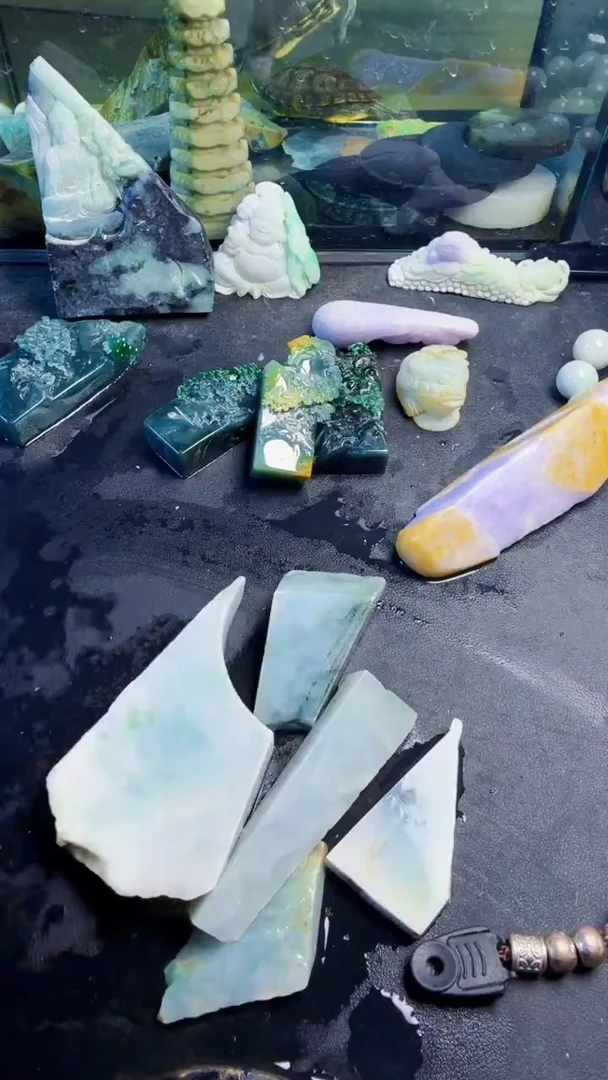 未镶嵌挂件翡翠天然翡翠039