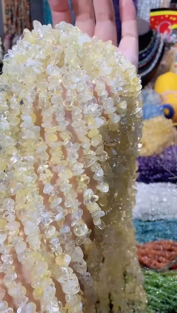 未镶嵌珠宝半成品水晶bbb黄水晶