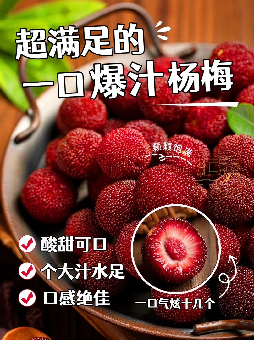 正宗高山仙居荸荠杨梅当季新鲜水果大果现摘现发