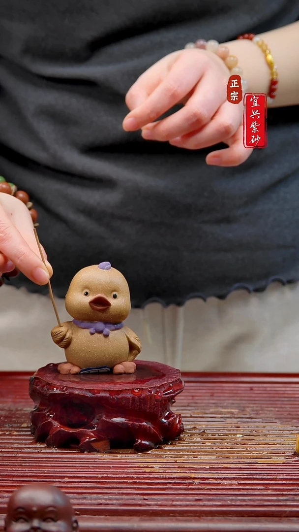 紫砂茶宠宜兴紫砂茶宠摆件