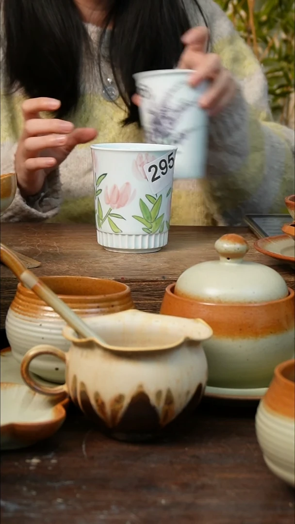 盘 高颜值粗陶餐具限时抢购