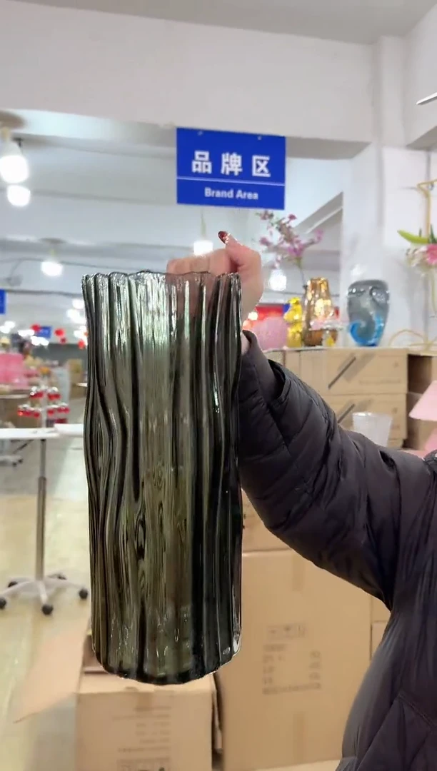 【闪购商品】无铅玻璃甄选花器-y-早28