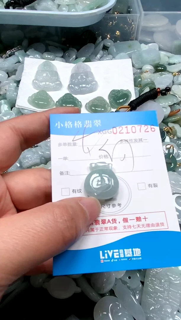 【闪购商品】翡翠颈饰未镶嵌闪购商品0210726多样性