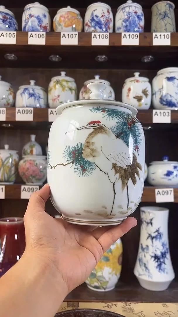 迎君陶瓷纯手工手绘23（瑕