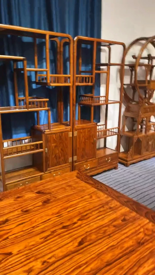 花梨木类黄花梨博古架链接