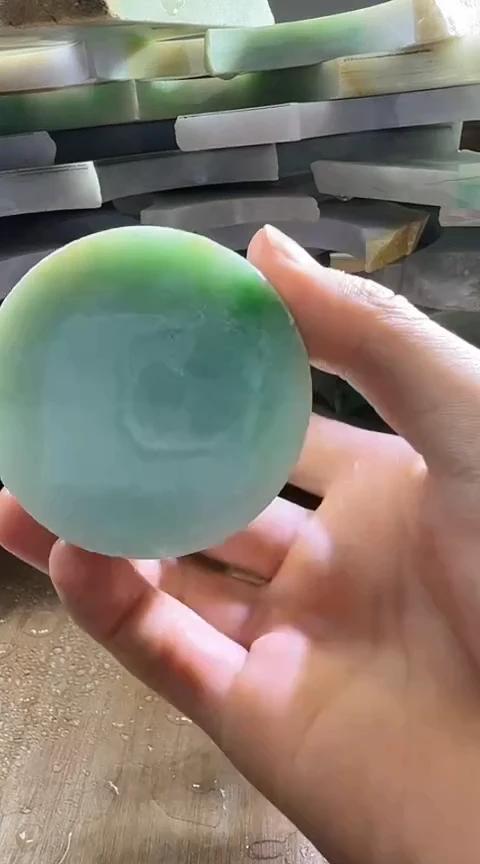 裸石翡翠缅甸翡翠A货花33