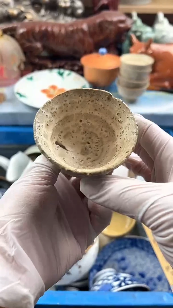 瓷片果**糖英歌瓷器满19.9包邮
