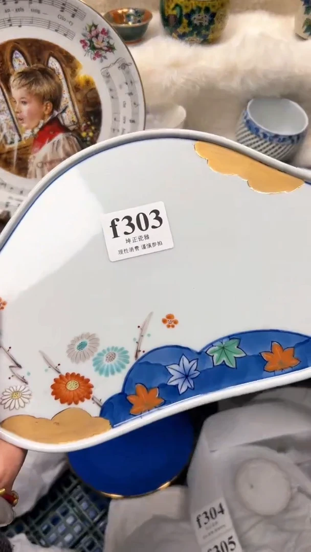 【闪购商品】瓷片          f303