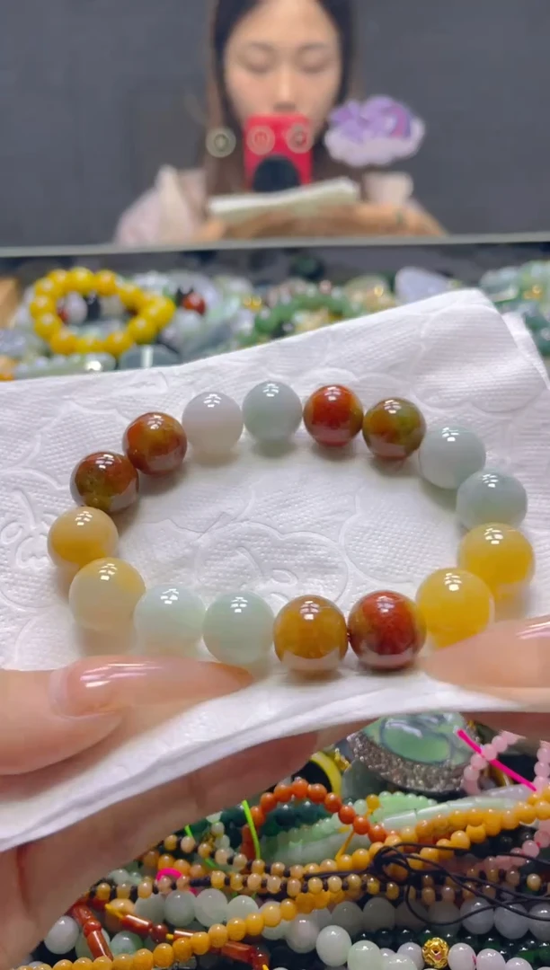 颈饰未镶嵌翡翠13MM