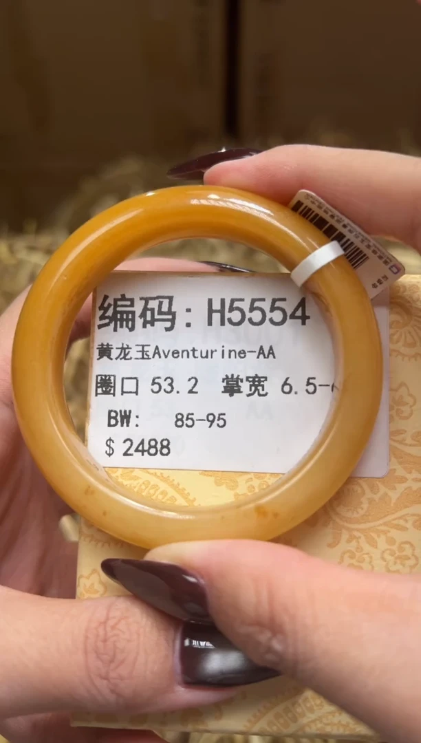 未镶嵌手镯石英质玉H5554