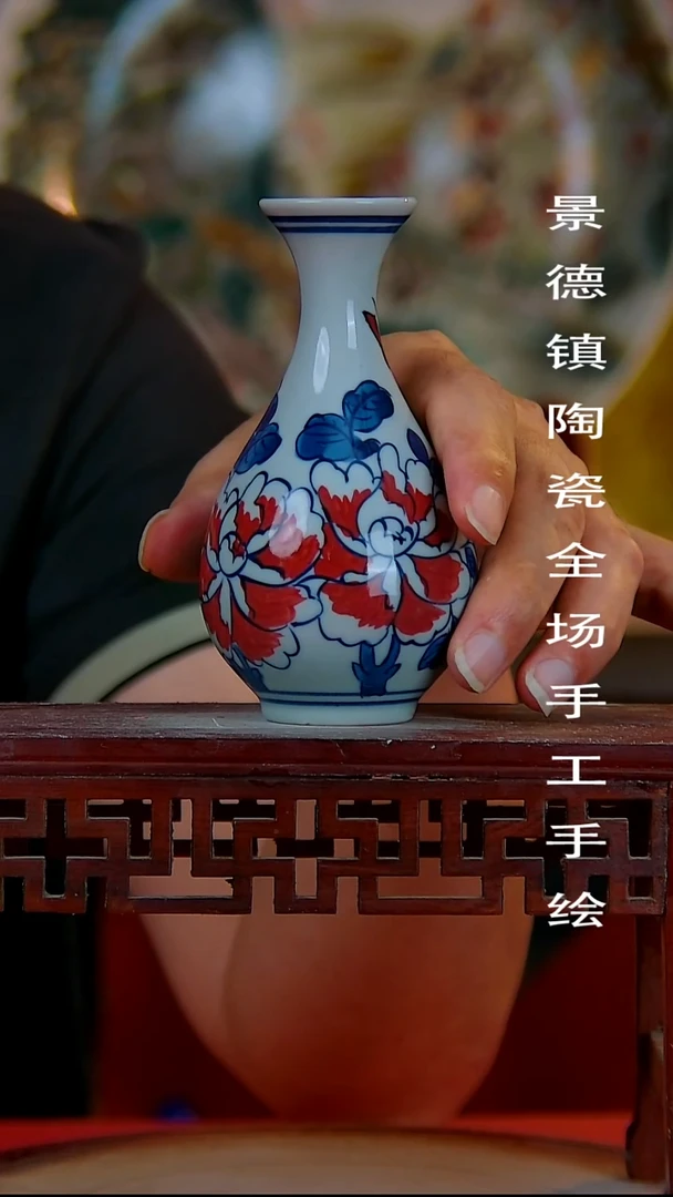 摆件景德镇陶瓷 全场手工手绘
