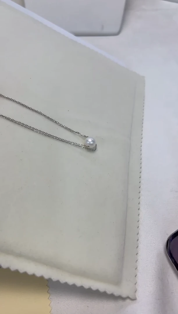 淡水珍珠银S925镶嵌颈饰菜*鸡福利