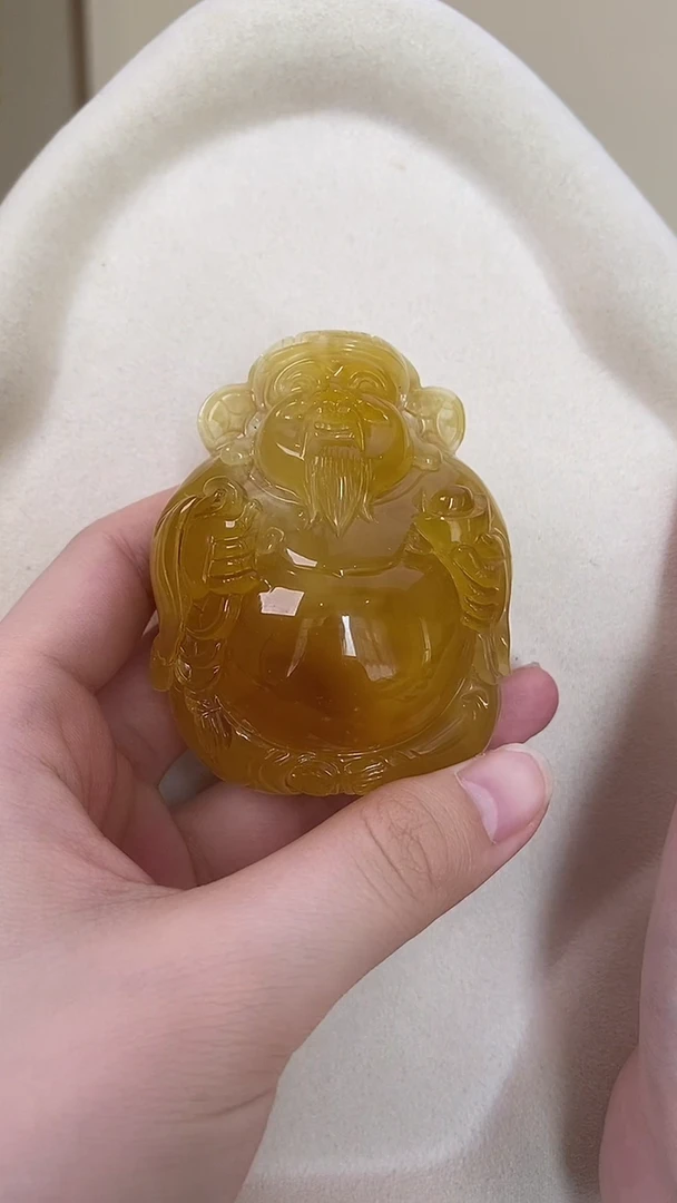 琥珀颈饰未镶嵌吊坠