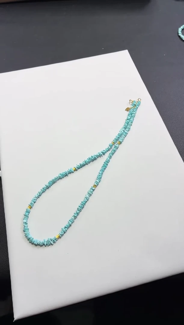 未镶嵌绿松石项链 4号多样性发一
