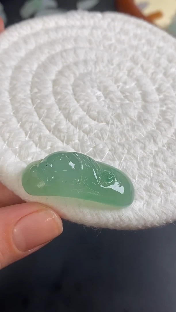 定制翡翠未镶嵌翡翠毛货
