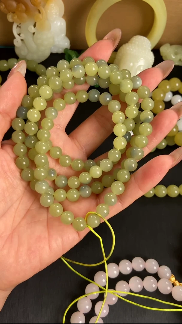 未镶嵌手链和田玉项链