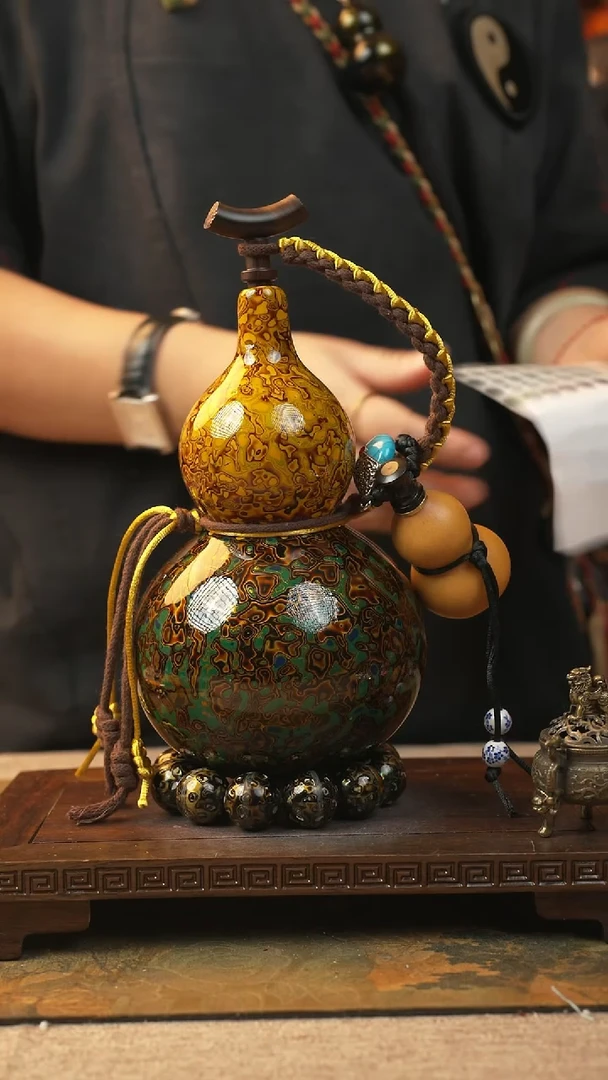 664大漆一物一拍记葫堂出品【不带手串】