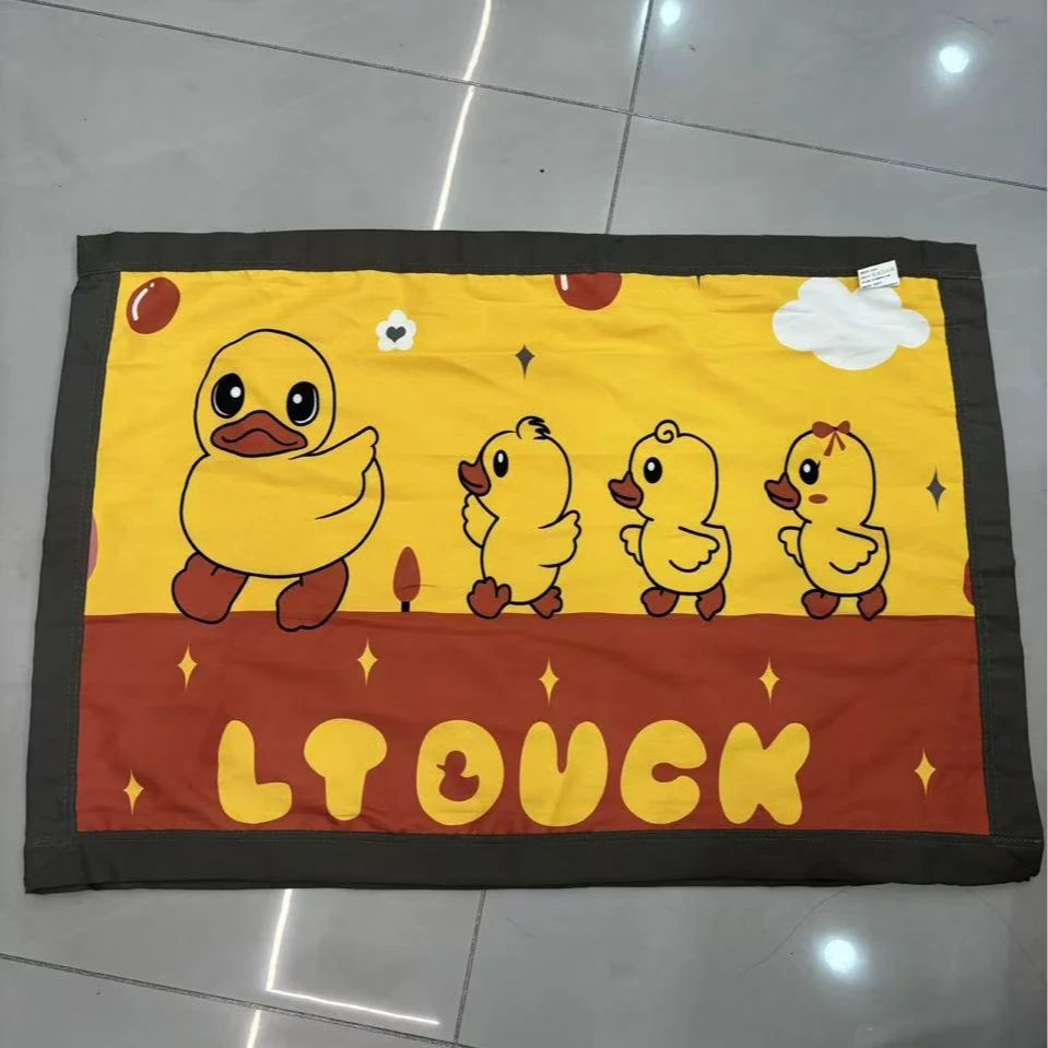 【黄小鸭】莱赛尔天丝枕巾一对52*75