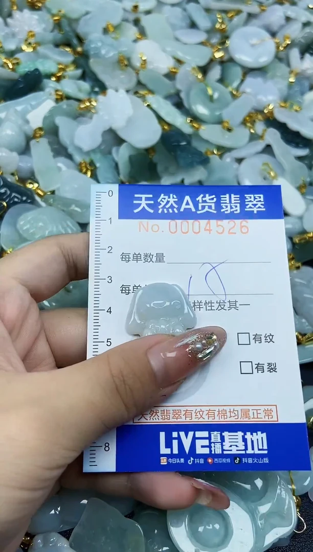 翡翠未镶嵌颈饰天然A货翡翠