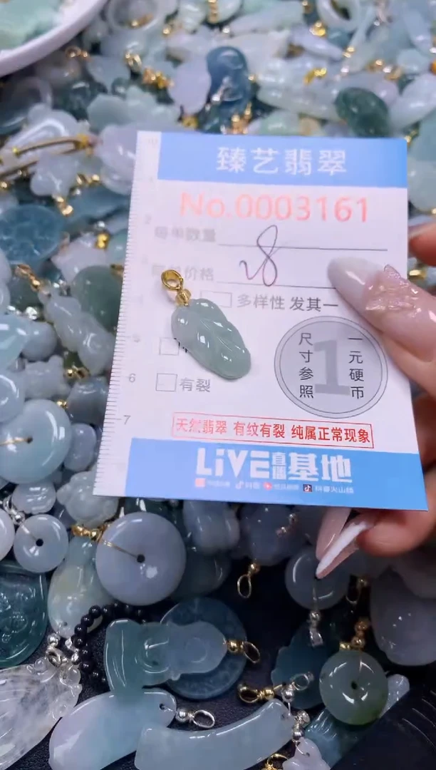 颈饰未镶嵌翡翠3161