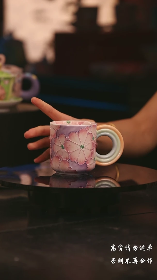 陶瓷景德镇可爱设计师款陶瓷