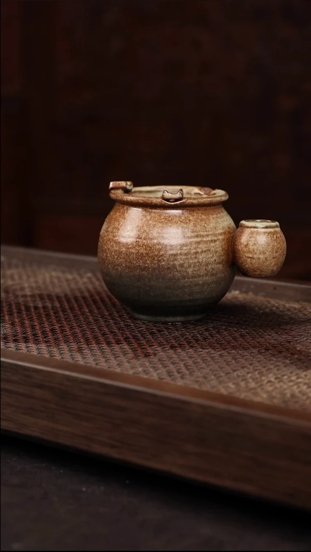 茶杯紫砂均陶 烟灰缸 高