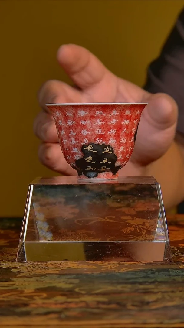 杯手工手绘杯杯很美丽