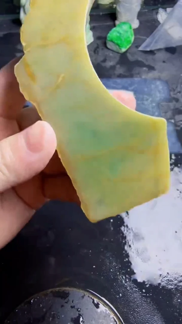 未镶嵌挂件翡翠天然翡翠047