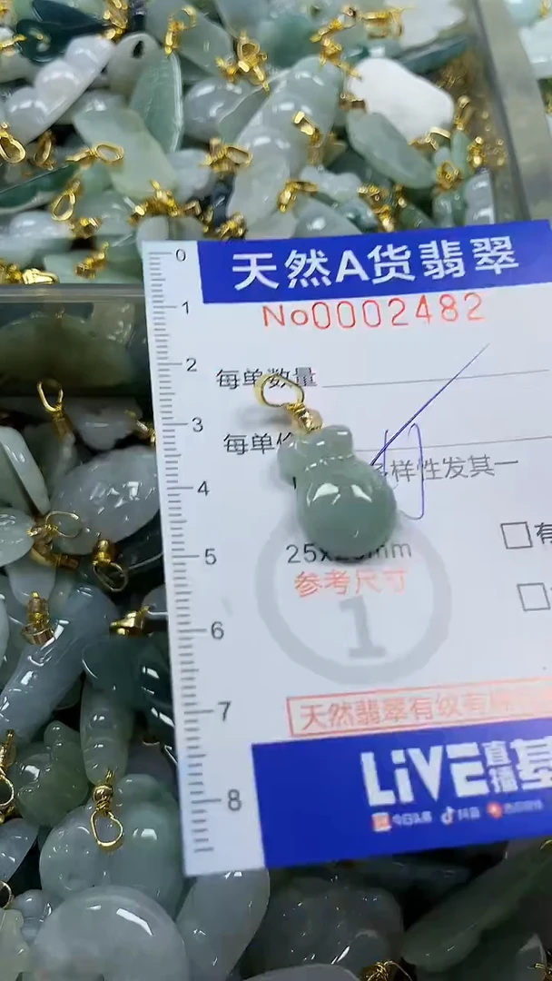 颈饰未镶嵌翡翠纯天然a货翡翠