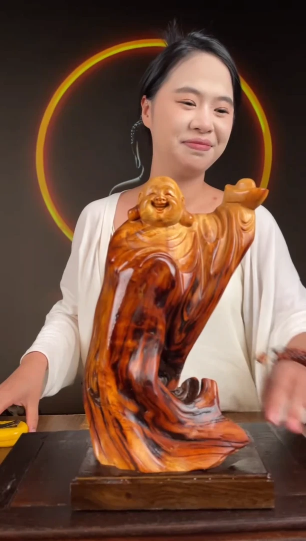 柏木（崖柏）手工摆件,先抢先得 编号:33