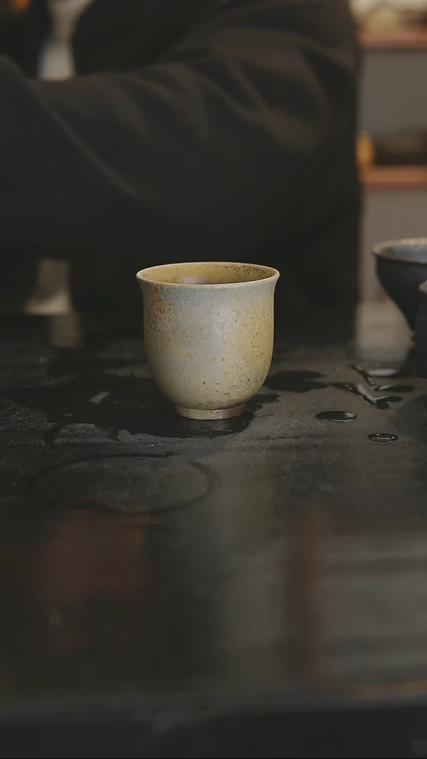 【闪购商品】景德镇柴烧裸烧陶瓷茶杯793