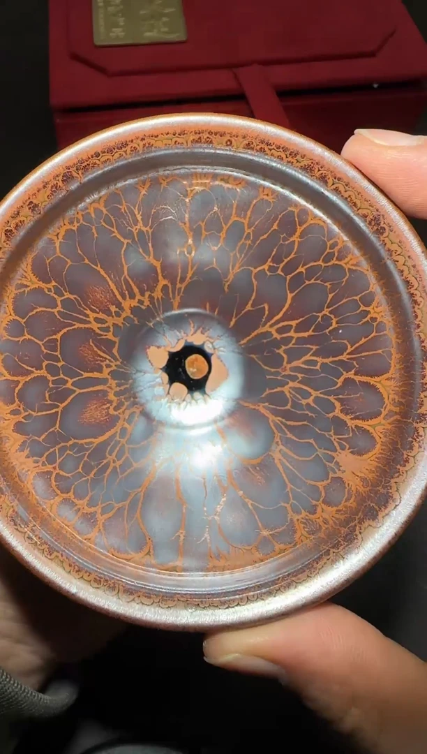 茶盏390号黄涛火莲