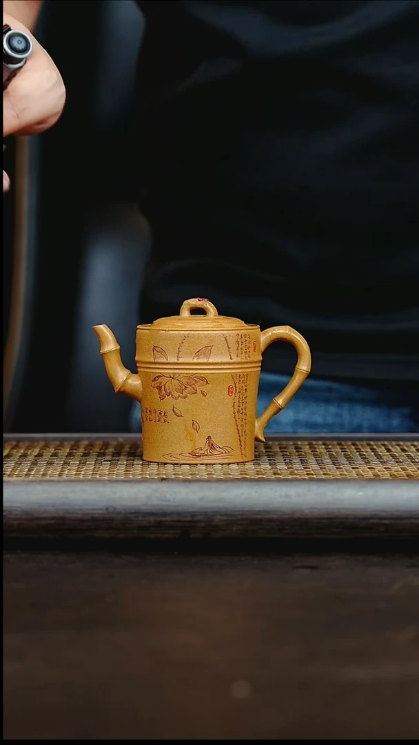 茶壶紫砂宜兴紫砂壶     21 黄金段