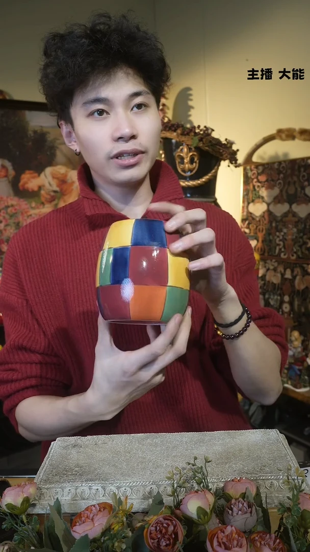 【闪购商品】默认微瑕高端树脂陶瓷摆件Q293