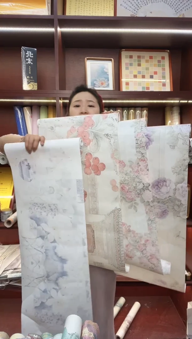 W10/3卷 立冬+季蝶+蔷芬，L10 70g 青花瓷