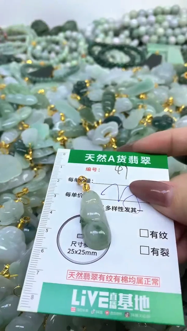颈饰未镶嵌翡翠纯天然缅甸A货翡翠