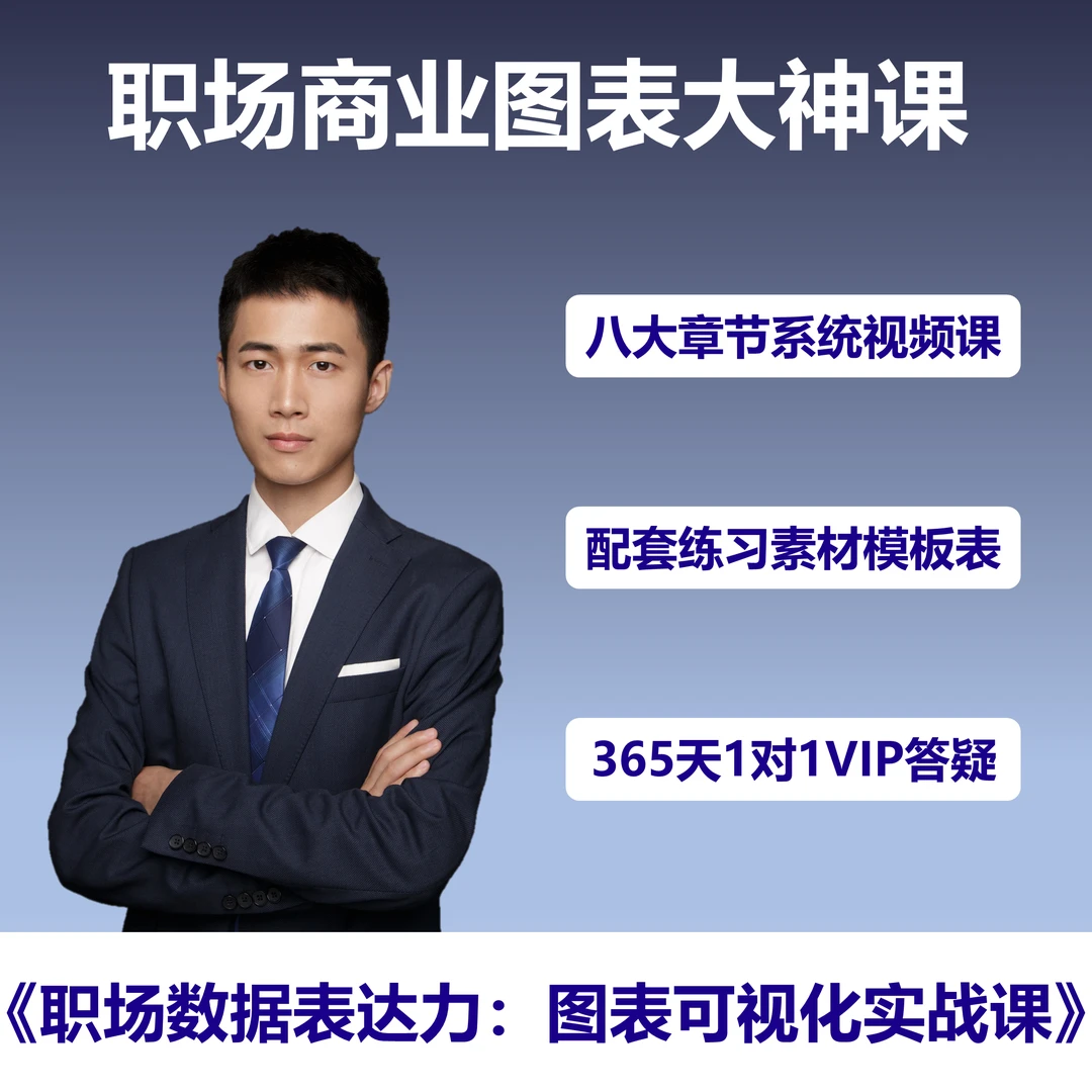 职场数据表达力：图表可视化实战课