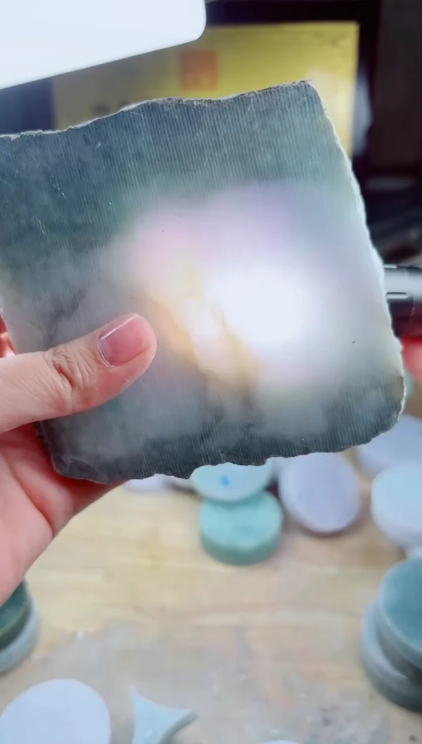 翡翠未镶嵌颈饰A货曹星734