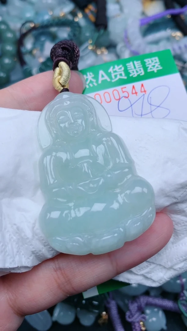 翡翠未镶嵌颈饰.0000544