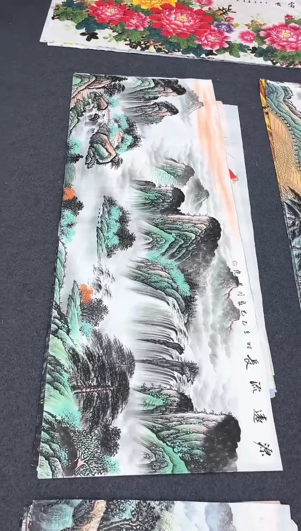 国画明月轩的直播间3