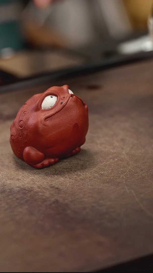 紫砂茶宠紫砂金蟾