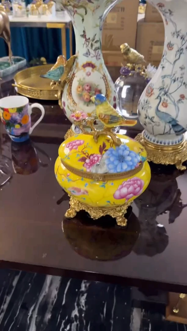 黄铜黛姿家居装饰品摆件