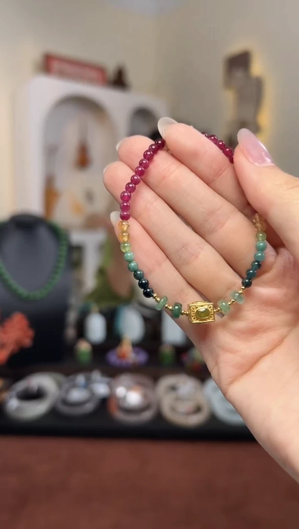 【闪购商品】碧玺手链未镶嵌0819-F010