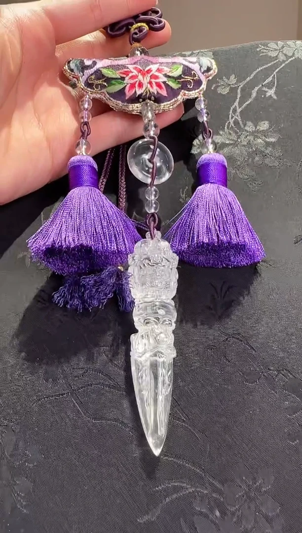 未镶嵌手绳水晶降魔锤款