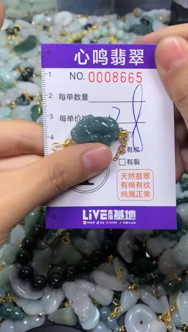 【闪购商品】翡翠颈饰未镶嵌闪购008665