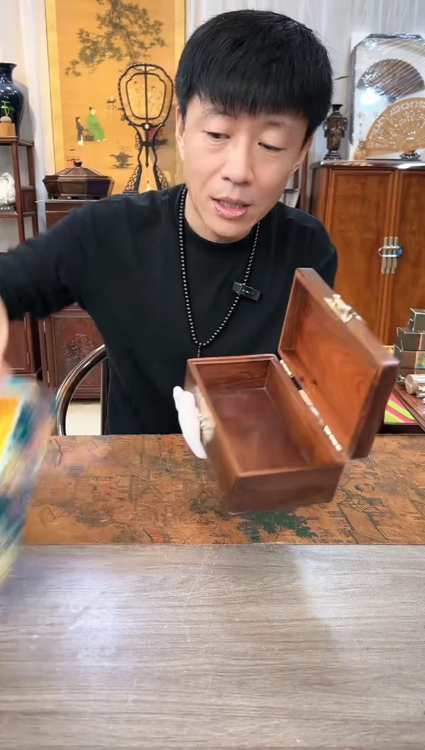 【闪购商品】红酸枝木类成套家具大红酸枝  活内衬锦盒19