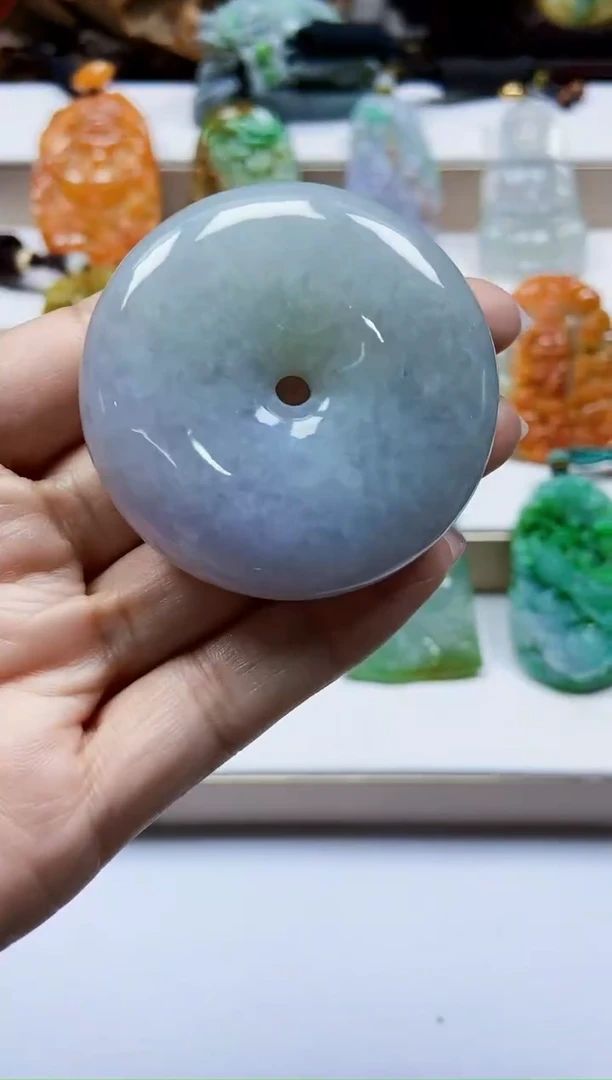 颈饰未镶嵌翡翠翡翠A货