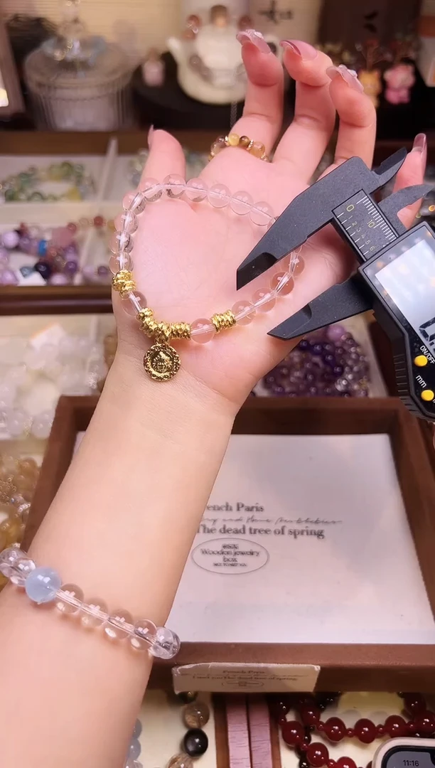 未镶嵌手串水晶1