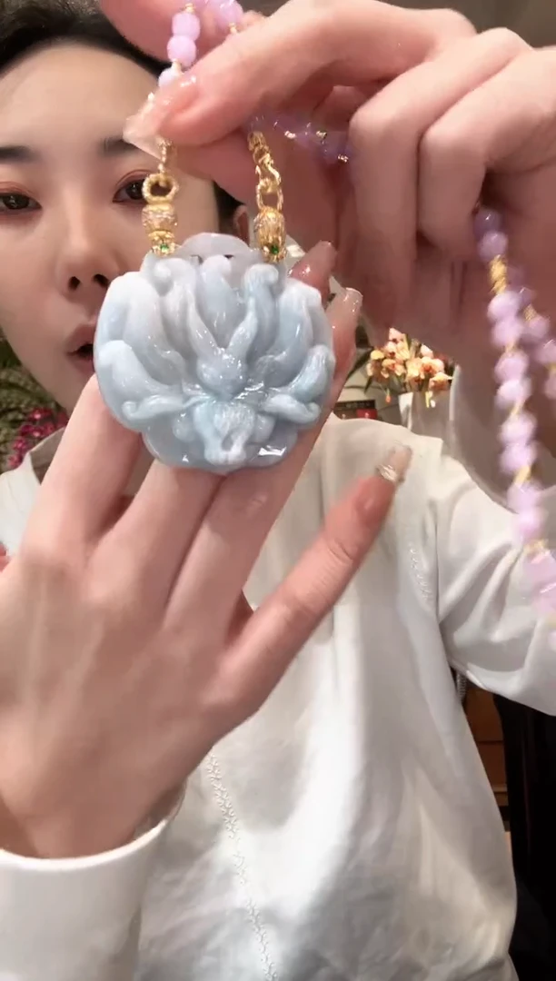 【闪购商品】翡翠颈饰未镶嵌国风