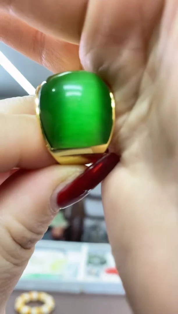 【闪购商品】猫眼戒指未镶嵌多样式发货随机发一